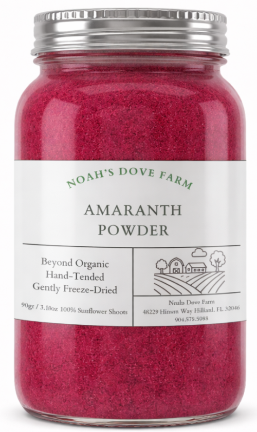 100% Amaranth Powder 30 day supply